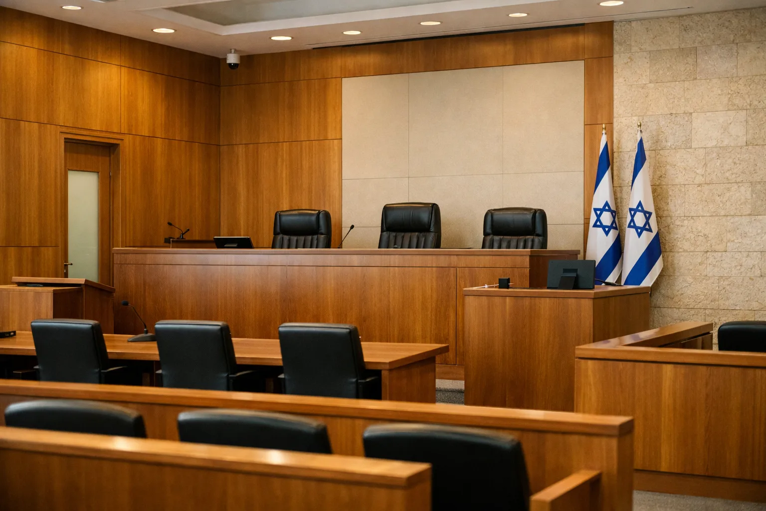 אולם בית משפט ישראלי